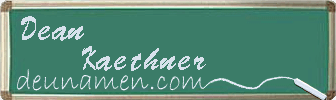 Dean Kaethner Visitenkarte